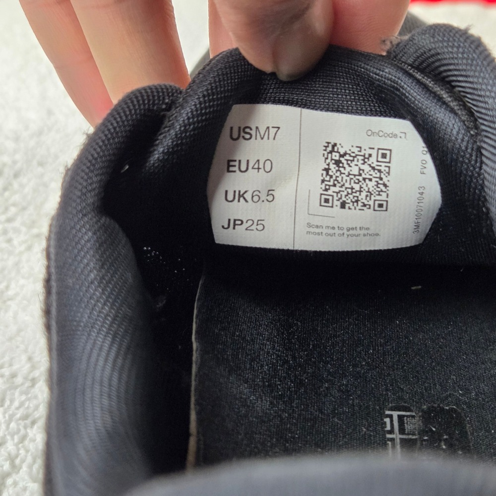 ON Men Cloud 6 Black Core 3MF10071043 Size 7 - Picture 7 of 8
